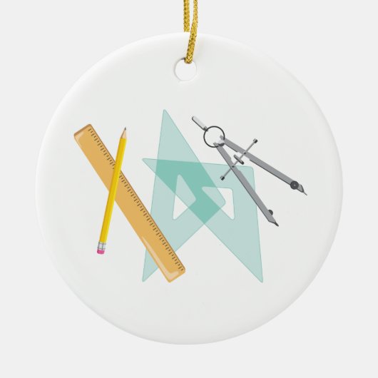 スケッチツール セラミックオーナメント (正面)