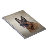 スケッチドイツの羊飼い犬 ノートブック (右側)