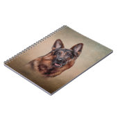 スケッチドイツの羊飼い犬 ノートブック (左側)