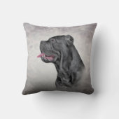 スケッチドッグカヴァリエキングチャールズスパニエル犬 クッション (裏面)