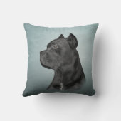 スケッチドッグカヴァリエキングチャールズスパニエル犬 クッション (裏面)