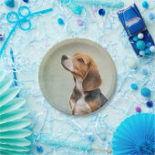 スケッチドッグビーグル7 ペーパープレート (パーティー)