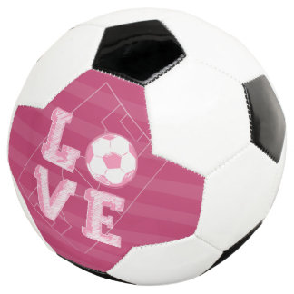 スケッチドピンクロブサッカー サッカーボール