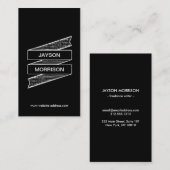 スケッチドードルスケッチリボンロゴ 名刺 (正面/裏面)