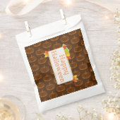 スケッチハロウィーンカボチャ フェイバーバッグ (クリップ留めされた状態)