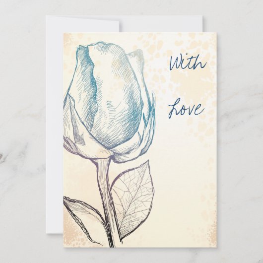 スケッチバラ 招待状 (正面)