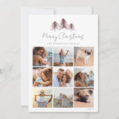 スケッチパインフォトコラージュ シーズンカード (正面)