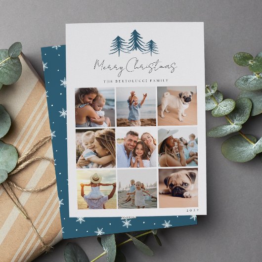 スケッチパインフォトコラージュ シーズンカード