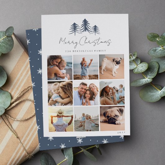 スケッチパインフォトコラージュ シーズンカード