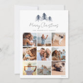 スケッチパインフォトコラージュ シーズンカード (正面)