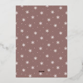 スケッチパインフォトコラージュ 箔シーズンカード (裏面)