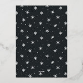 スケッチパインフォトコラージュ 箔シーズンカード (裏面)