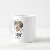 スケッチパパハート写真 コーヒーマグカップ (正面左)