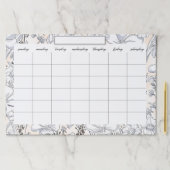 スケッチフローラ牧草月涙カレン遠くにダー ペーパーパッド (インサイチュ)