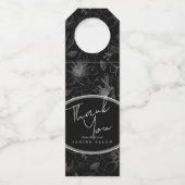 スケッチフローラ輪郭ありがとうグレー/バルクID939 ボトルネックタグ (正面)