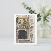 スケッチブックのページ。マラガ。マーカ ポストカード (スタンド正面)