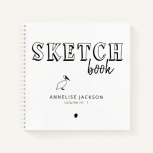 スケッチブックアーティスト名タイポグラフィsketchbook ノートブック
