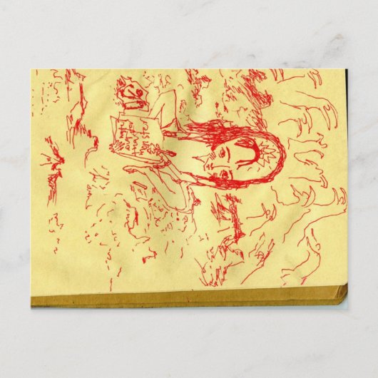 スケッチブック1 ポストカード (正面)