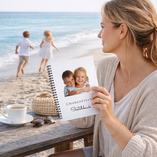 スケッチブック カスタム フォト 子供たち 子どもたち ノートブック