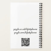 スケッチブック – 自然スケッチ ノートブック (裏面)