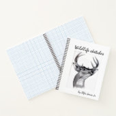 スケッチブック - 野生動物のスケッチ ノートブック (内部)