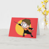 スケッチブックHARRY POTTER™キャストスペル カード (黄色い花)