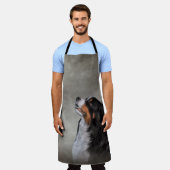スケッチベルネーズマウンテンドッグ エプロン (着用した状態)