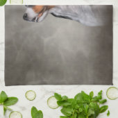 スケッチベルネーズマウンテンドッグ キッチンタオル (折り畳み)