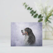 スケッチベルネーズマウンテンドッグ ポストカード (スタンド正面)