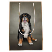 スケッチベルネーズマウンテンドッグ ミディアムペーパーバッグ (裏面)