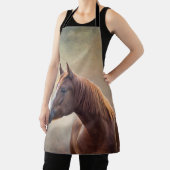 スケッチポートレート馬 エプロン (インサイチュ)