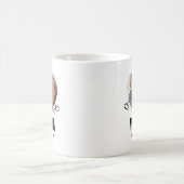 スケッチママハートフォト コーヒーマグカップ (中央)