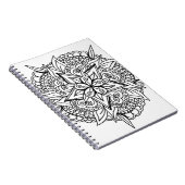 スケッチマンダラデザイン クール ノートブック (右側)