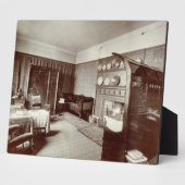 スケッチルーム， Kelmscott House, London, 1896 （写真） フォトプラーク (側面)