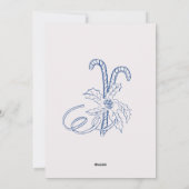 スケッチヴィンテージブルーゴールデンフォト シーズンカード (裏面)