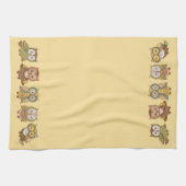 スケッチーオウル キッチンタオル (横)