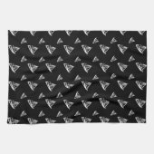 スケッチー帆船型 キッチンタオル (横)