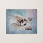 スケッチ中国のドッグジグソーパズル ジグソーパズル (横)