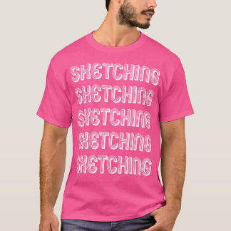 スケッチ好き Tシャツ