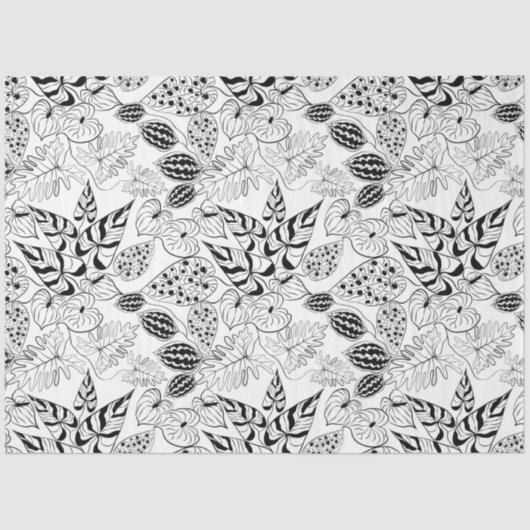 スケッチ妖精葉ファンタジー花の植物mysti 薄葉紙 (正面)