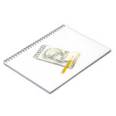 スケッチ帳のスケッチ ノートブック (左側)