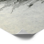 スケッチ悪かぼちゃ ポスター (角)