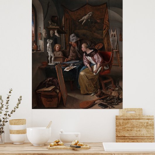 スケッチ授業 ポスター (キッチン)