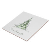 スケッチ松クリスマスツリーミニマルスクリプト名 タイル (側面)