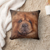 スケッチ犬のチャウチャウ クッション (ブランケット)