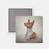 スケッチ犬バセンジ マグネット (正面/裏面)