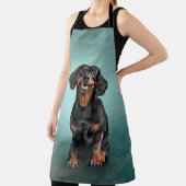 スケッチ犬種ダックスフント エプロン (インサイチュ)