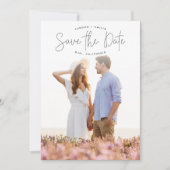 スケッチ発表の垂直写真日付の保存 セーブザデート (正面)