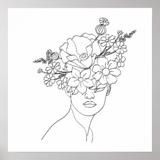 スケッチ素晴らしアート ポスター