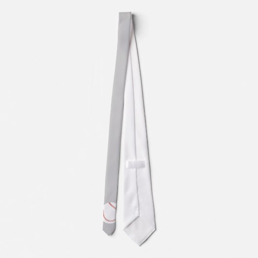 スケッチ絵画の野球の関係の概要 ネクタイ (裏面)